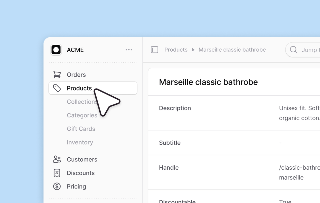 Catalog Management